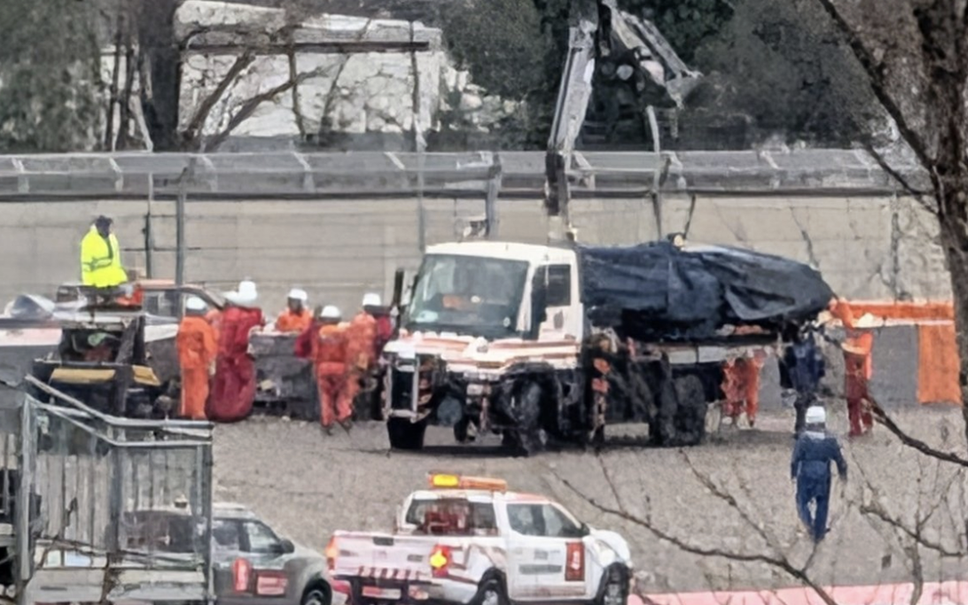 Isack Hadjar on first Red Bull F1 crash: 'I'm screwed'