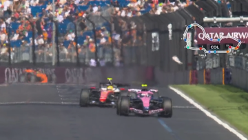 Lewis Hamilton involved in terrifying Australian GP practice near-miss