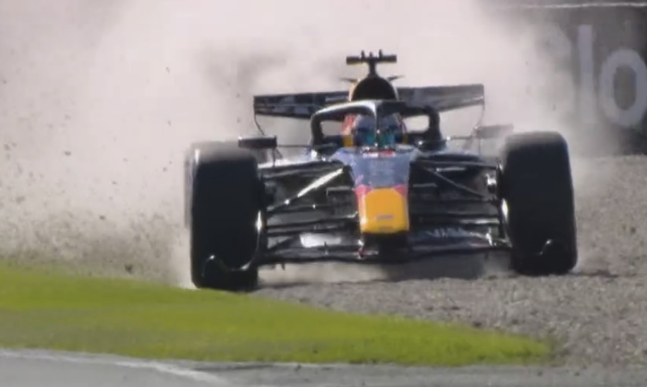 Verstappen off screenshot