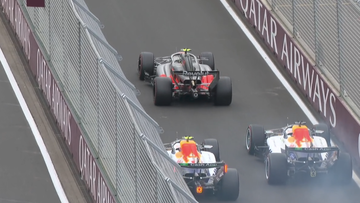 Arvid Lindblad narrowly avoids team-mate smash after Gabriel Bortoleto issue