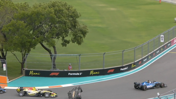 Liam Lawson under investigation for tipping Pierre Gasly upside down