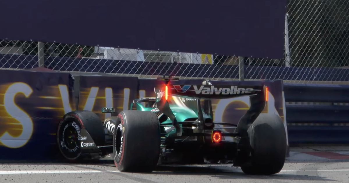 Lance Stroll crash triggers late Monaco GP chaos