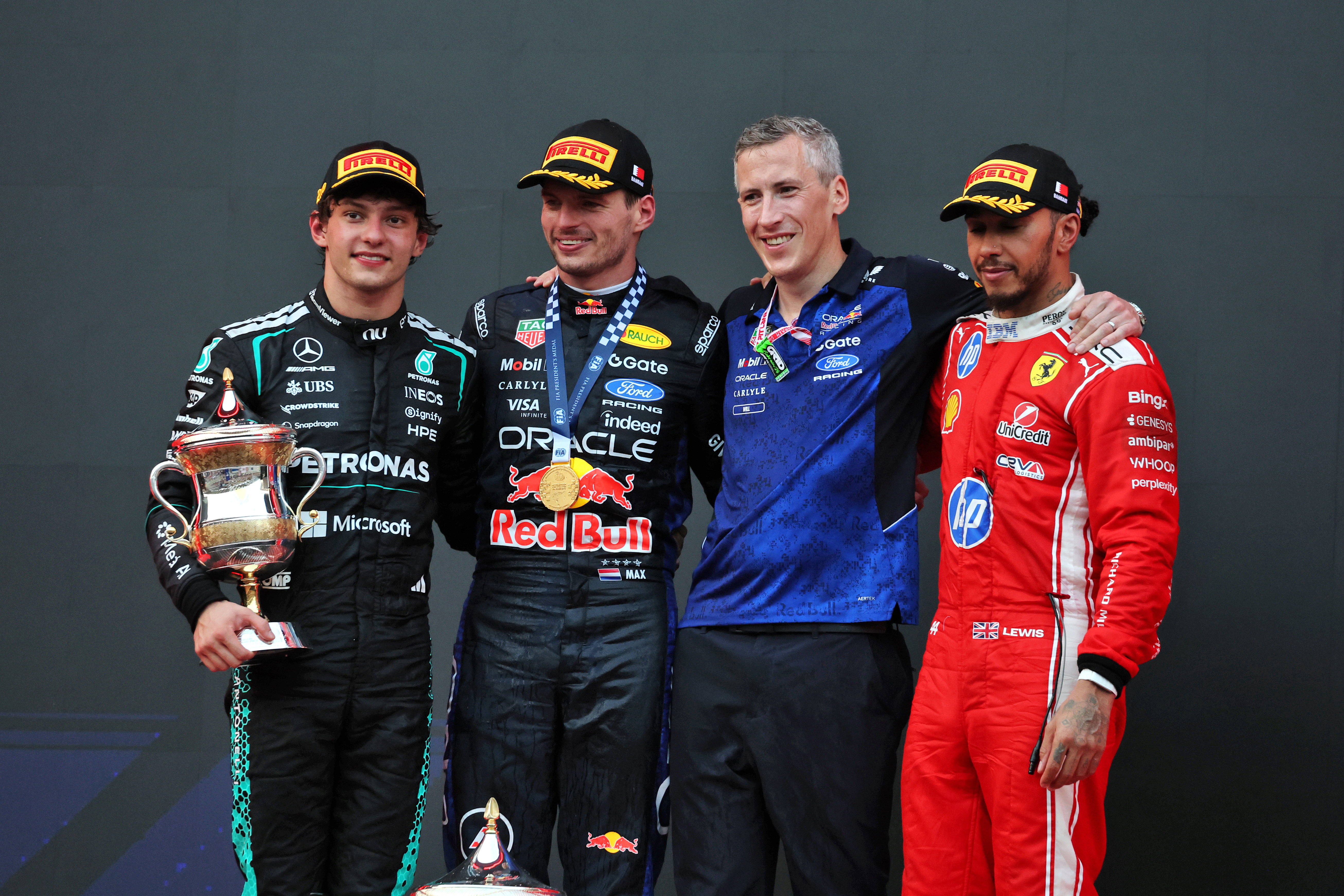 Sepang podium