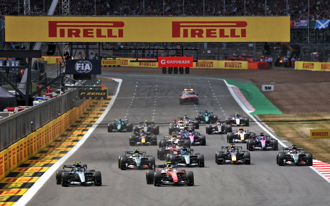 Silverstone Sprint start