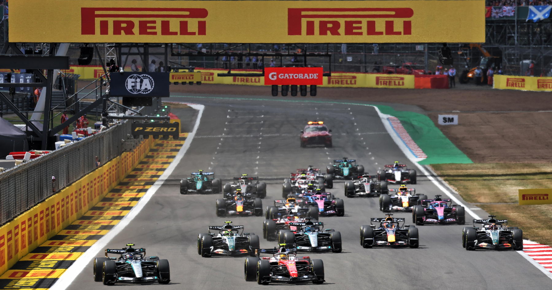 Adjusted Silverstone starting grid for 2026 F1 British Grand Prix after grid penalty