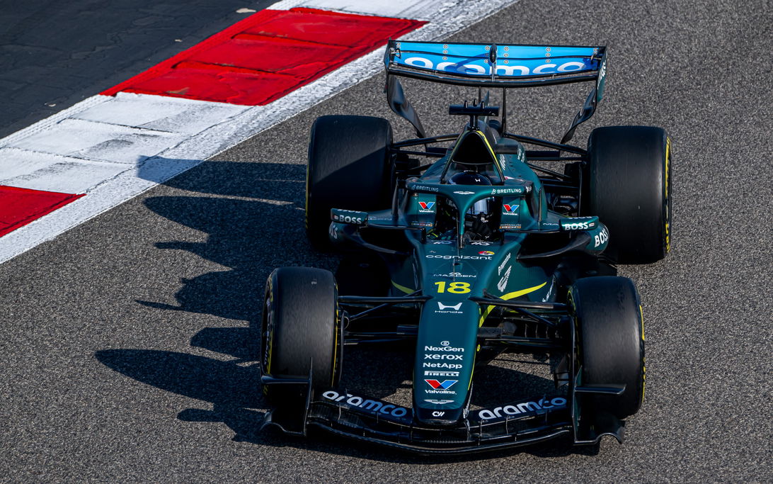 Stroll Bahrain test Week 2 Day 3