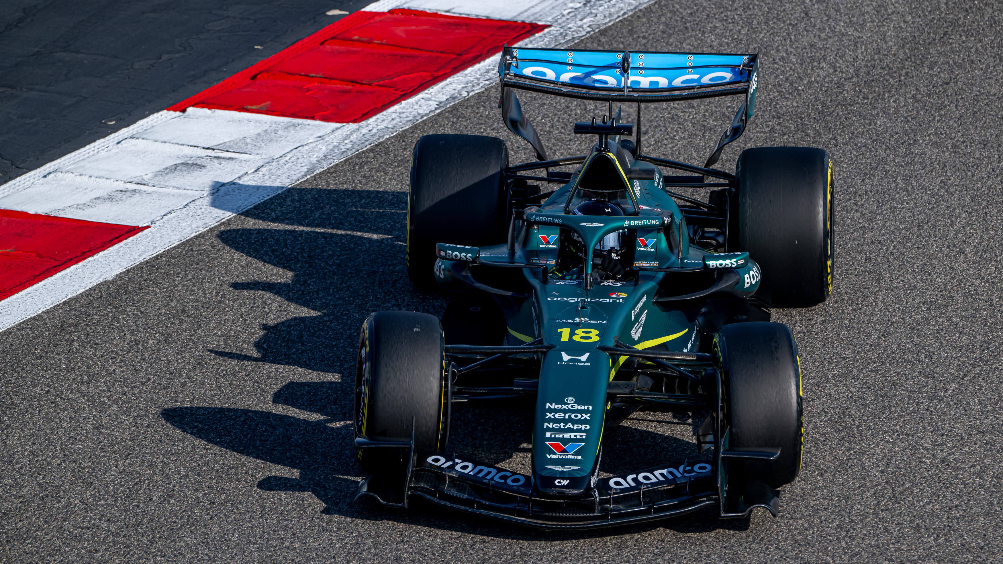 Stroll Bahrain test Week 2 Day 3