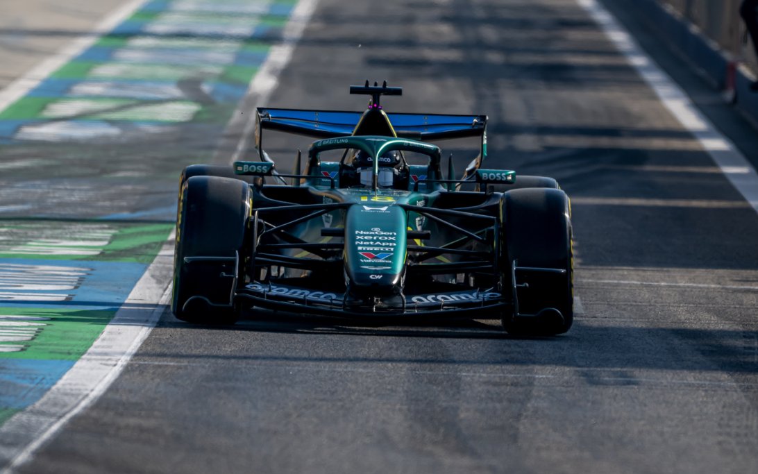 Stroll Bahrain test Week 2 Day 3
