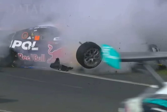 Supercars crash screenshot