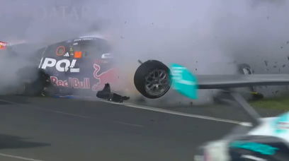 Supercars crash screenshot