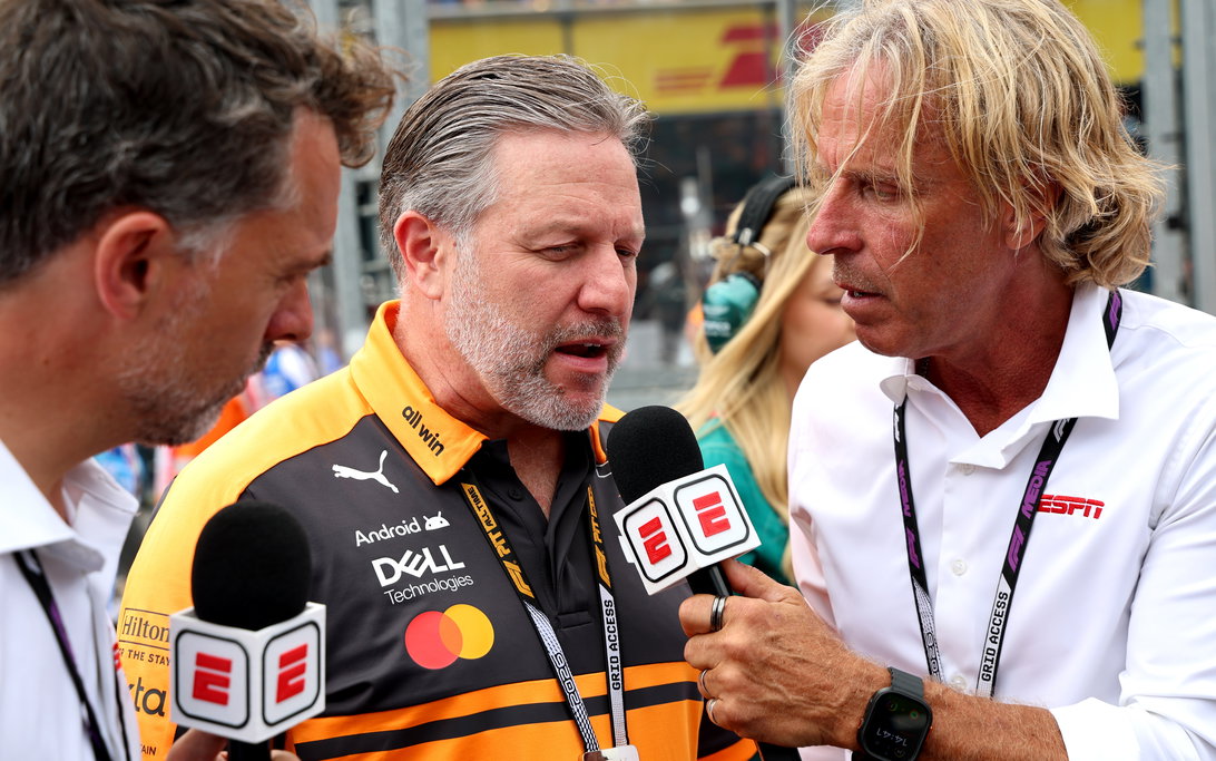 McLaren CEO Zak Brown excited by shock signing of Max Verstappen's race engineer Gianpiero Lambiase