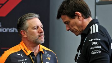 Zak Brown and Toto Wolff offer opinions on striking F1 challenge