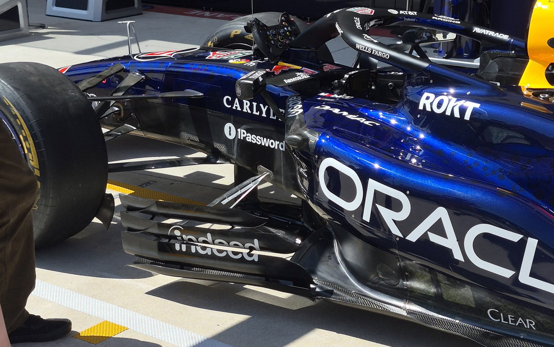 Red Bull RB22 Sidepod Upgrade Miami
