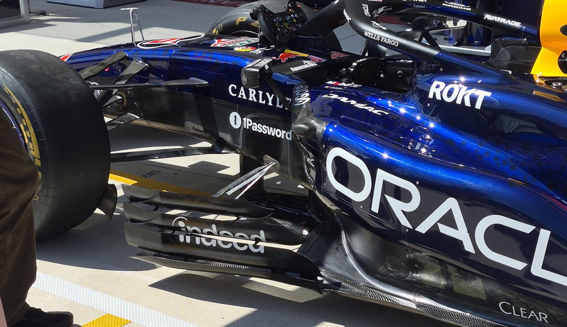 Red Bull RB22 Sidepod Upgrade Miami
