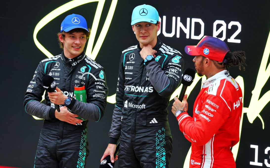 Hamilton urges Ferrari to 'go full gas' after breakthrough Chinese GP podium