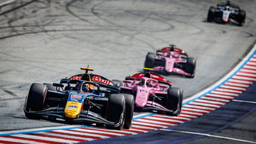 Adjusted 2026 F2 championship standings after Spielberg feature race penalty