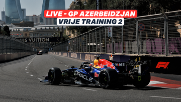 Live reacties na veelbelovend optreden Verstappen in Baku