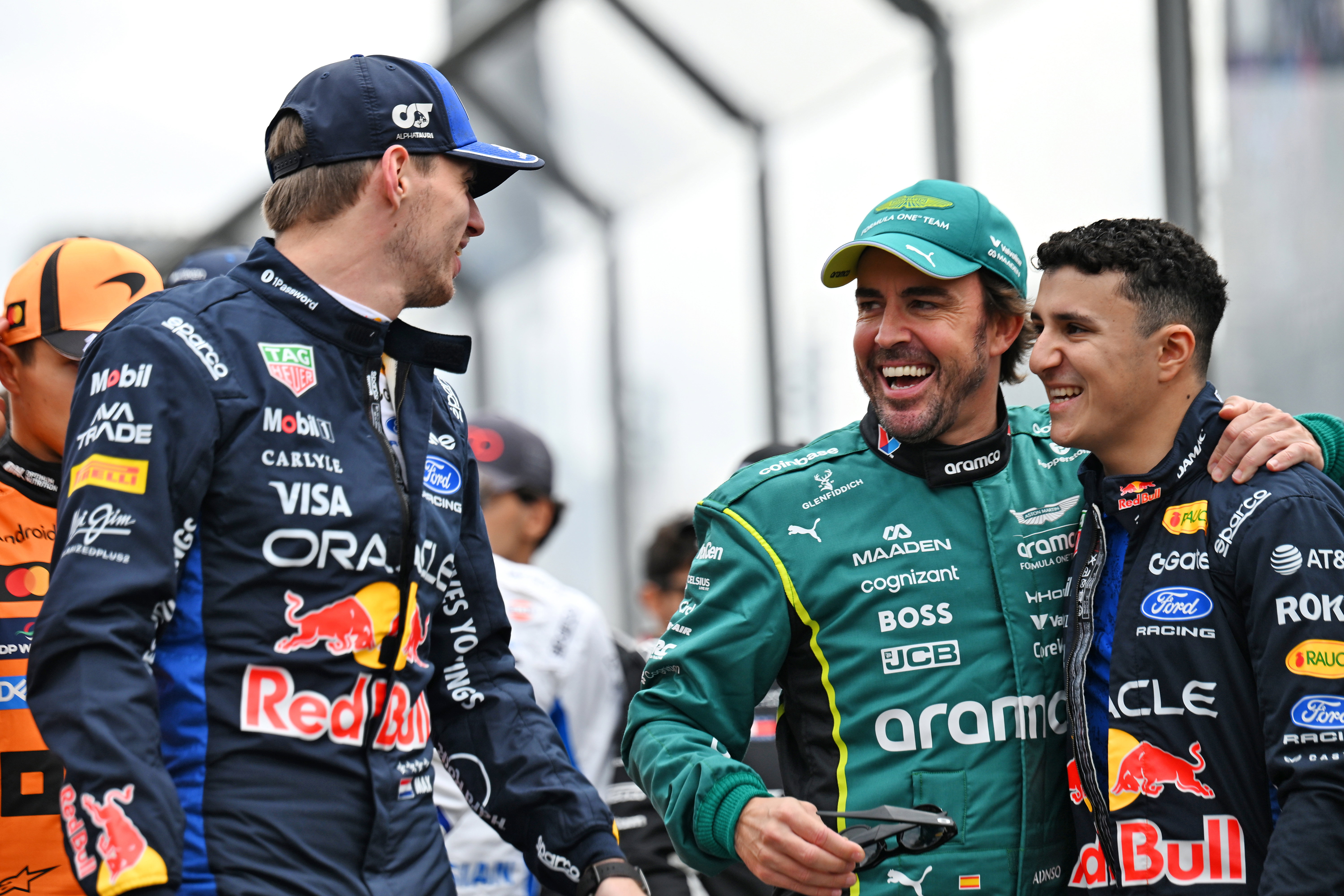 Verstappen Alonso Hadjar