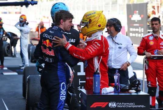 Verstappen Hamilton