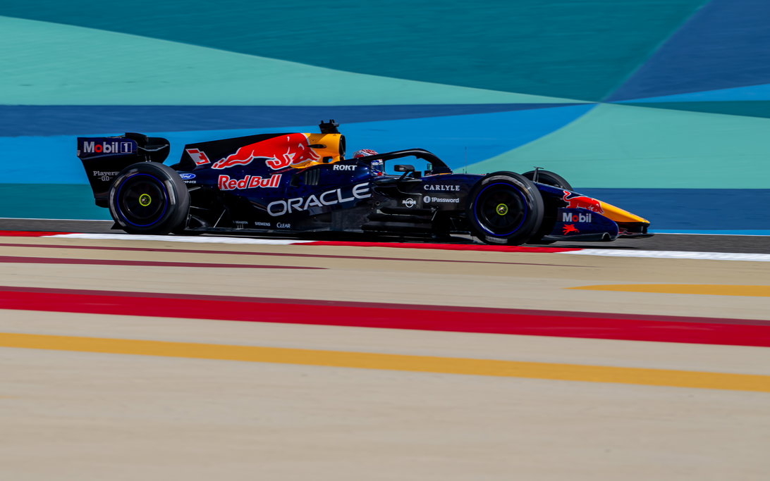 Verstappen Bahrain test