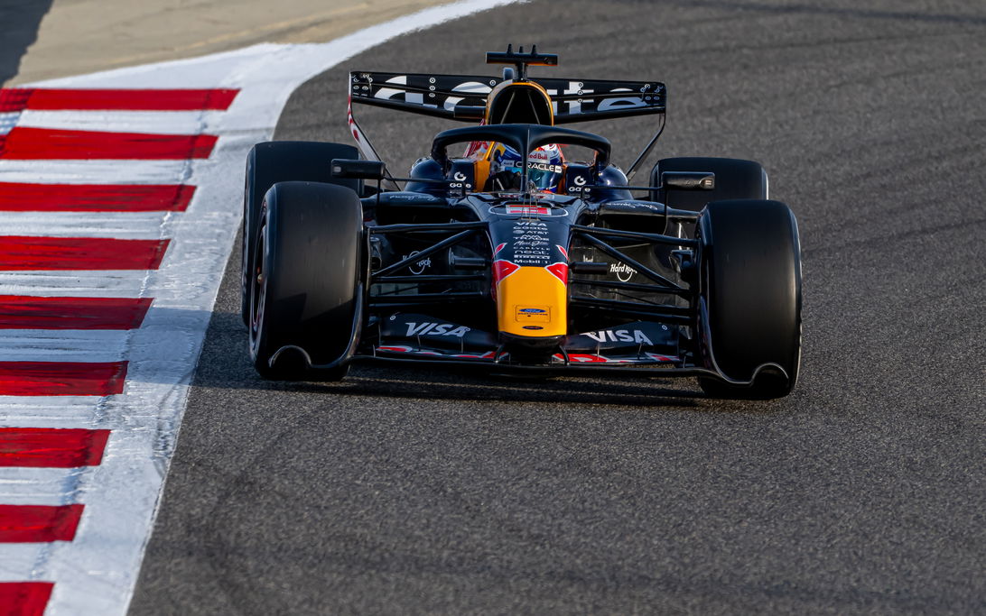 Verstappen Bahrain test