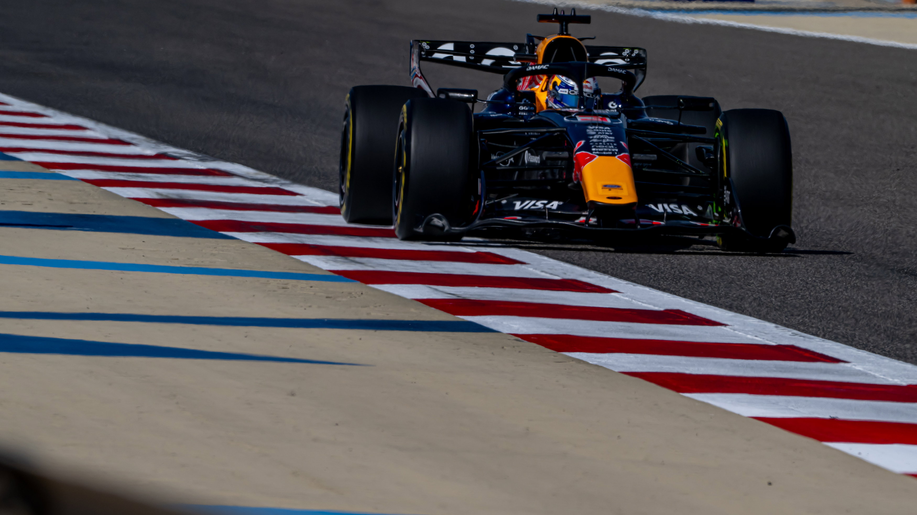 Verstappen Bahrain test 2 day 2