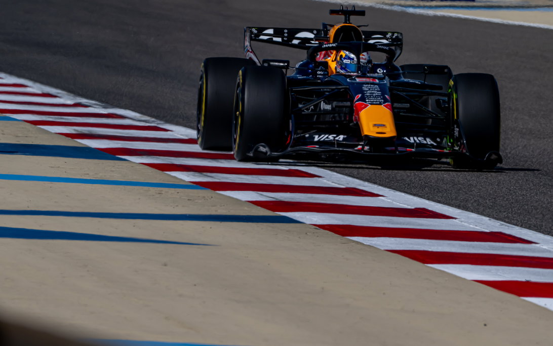 Verstappen Bahrain test 2 day 2