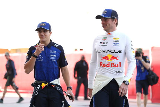 Verstappen Hadjar Bahrain Day 1