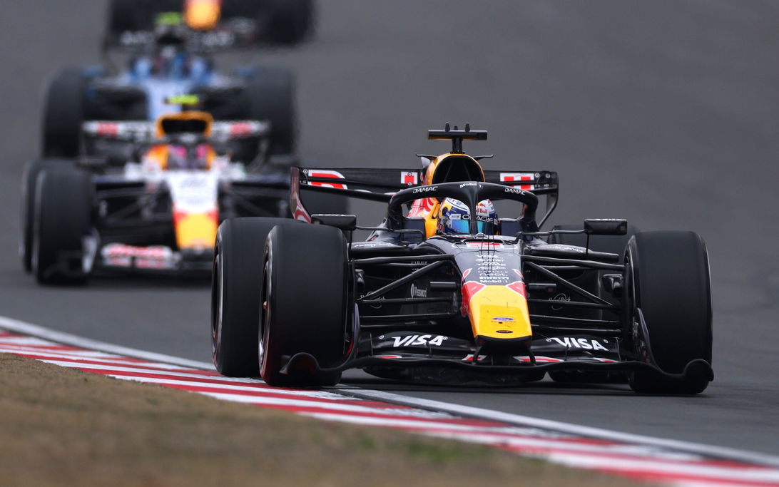 Verstappen race China