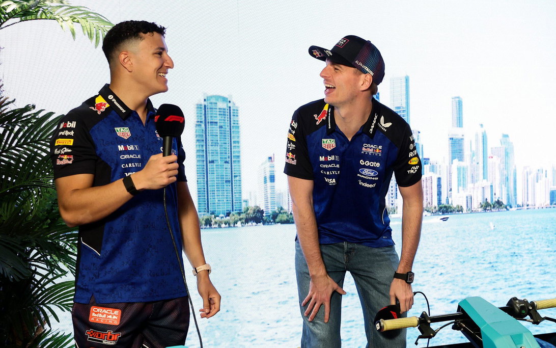Verstappen Hadjar