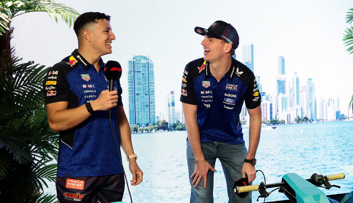 Verstappen Hadjar