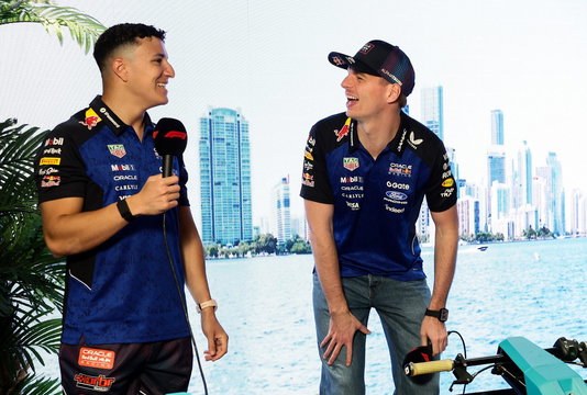 Verstappen Hadjar