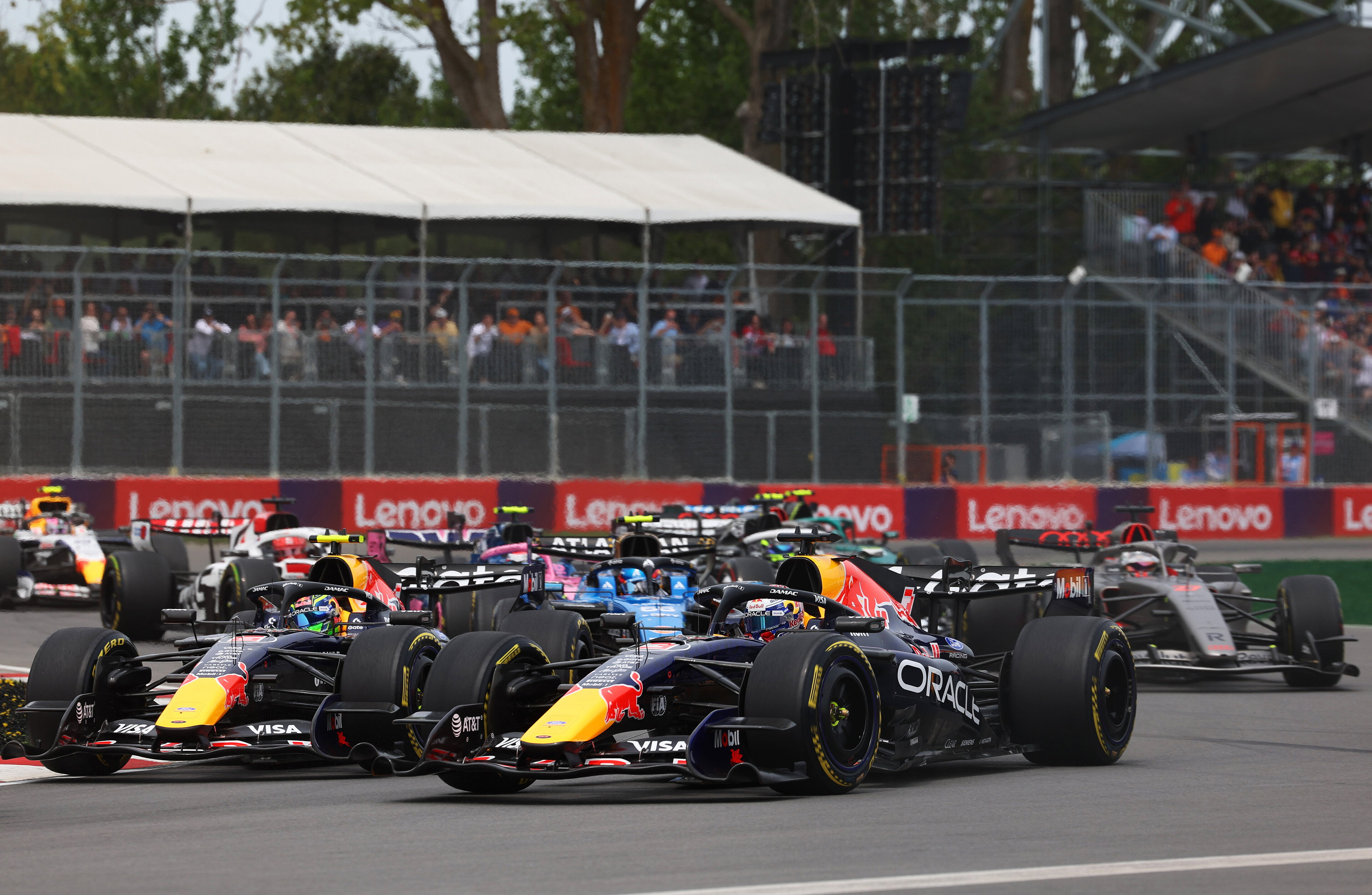 Verstappen hadjar Canada