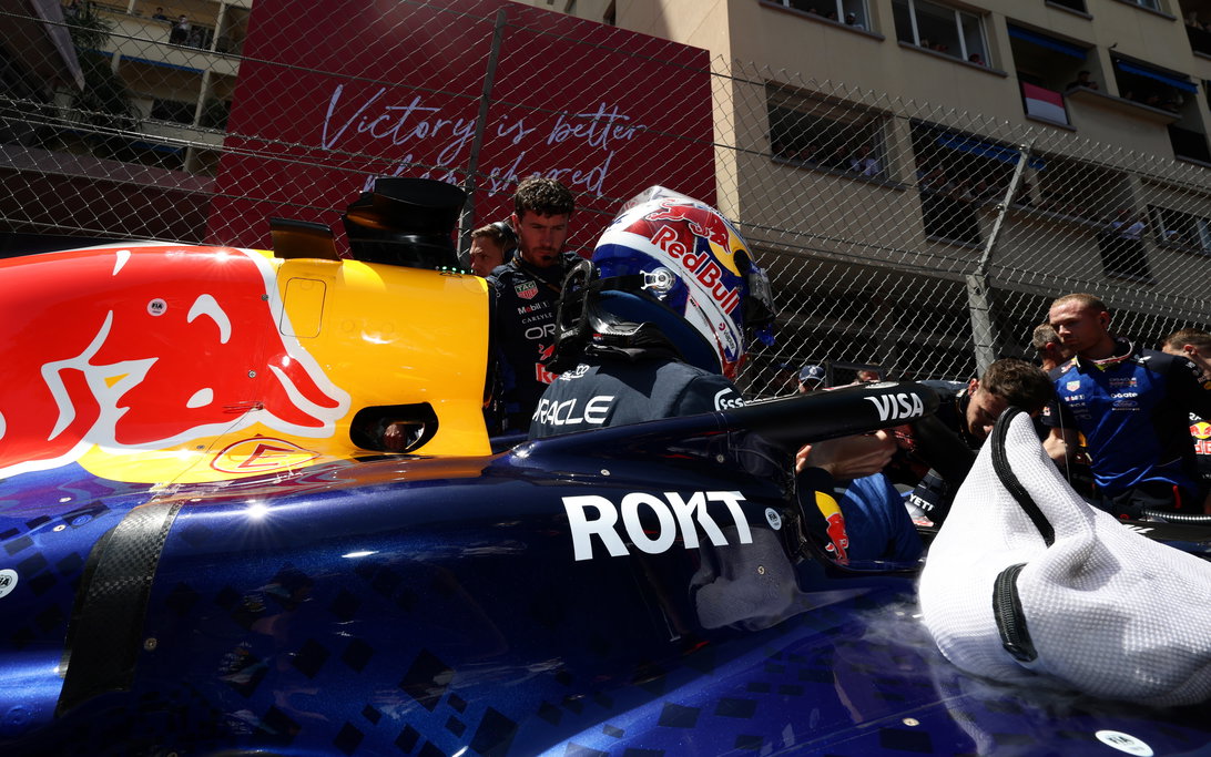 Verstappen grid Monaco