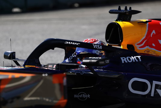 Verstappen Q Barcelona