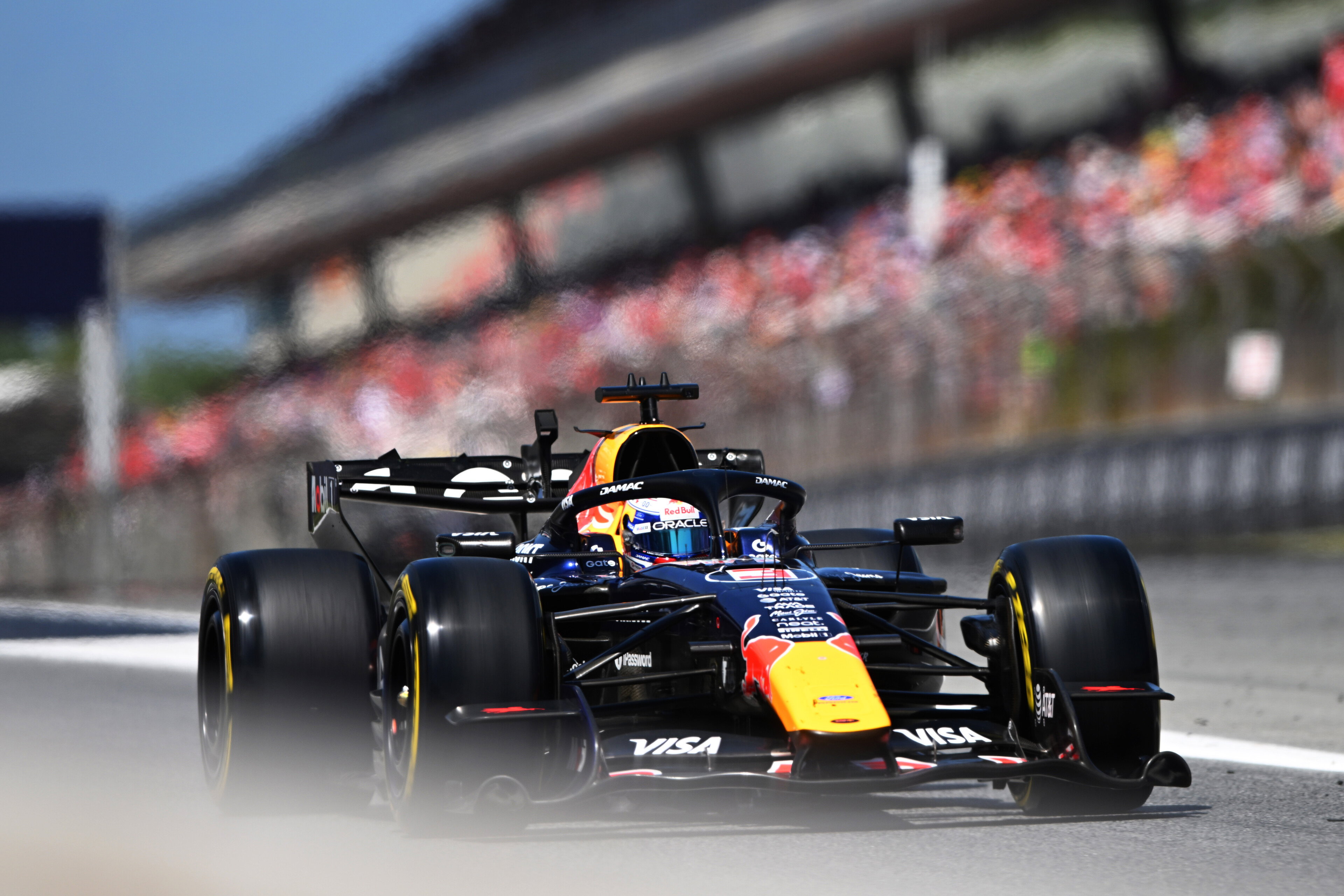 Verstappen Barcelona race