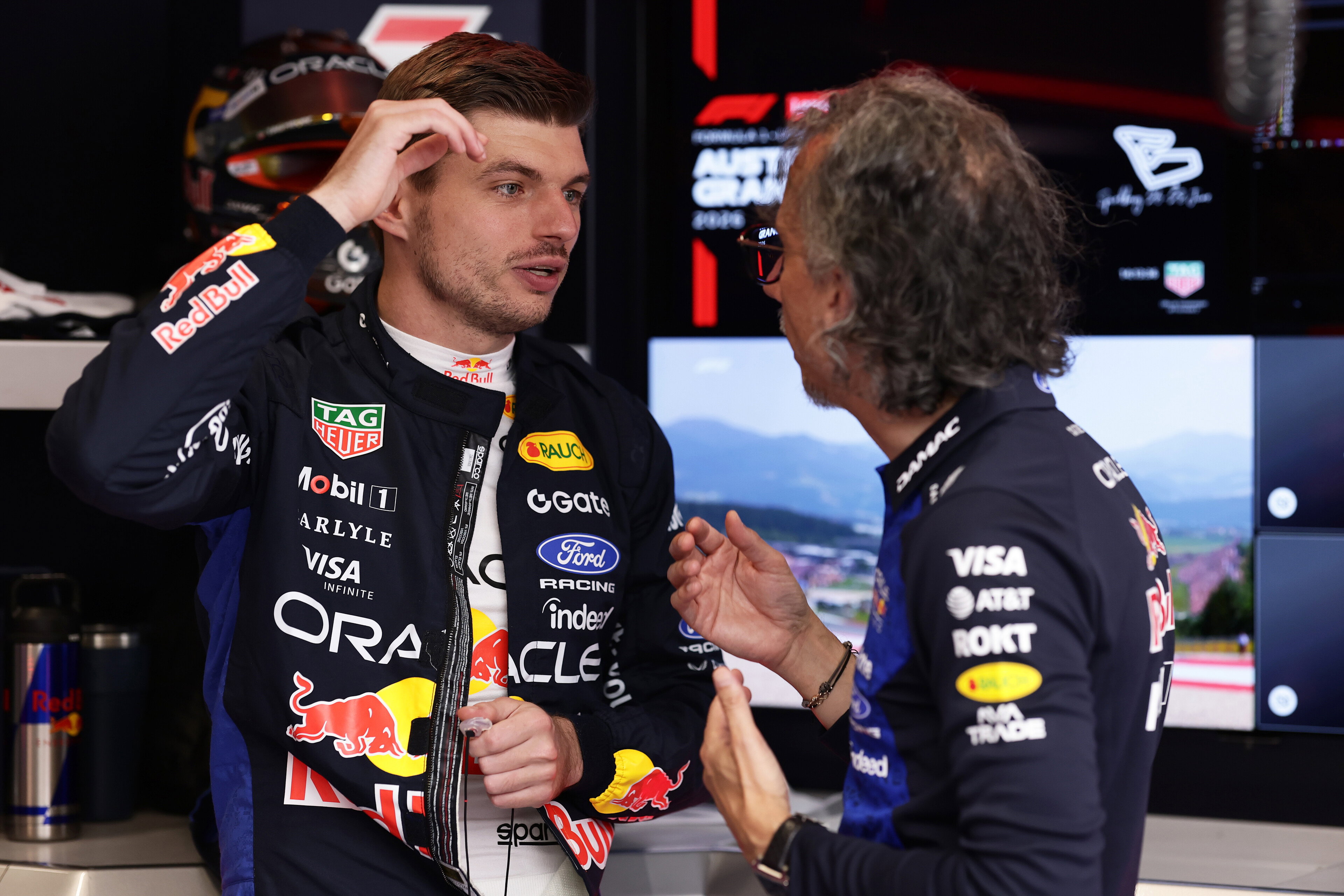 Verstappen Mekies Austria