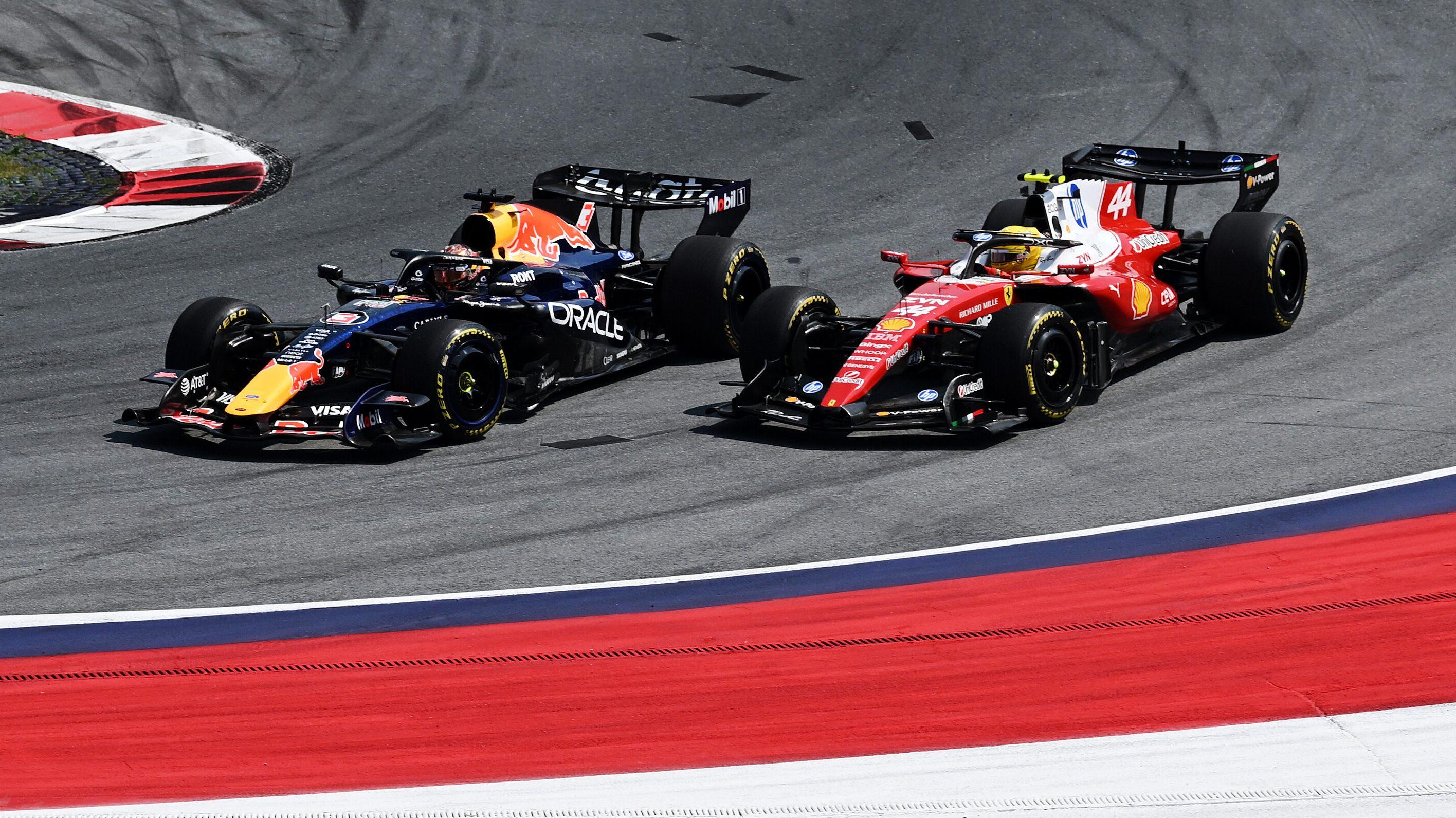 Verstappen Hamilton race Austria