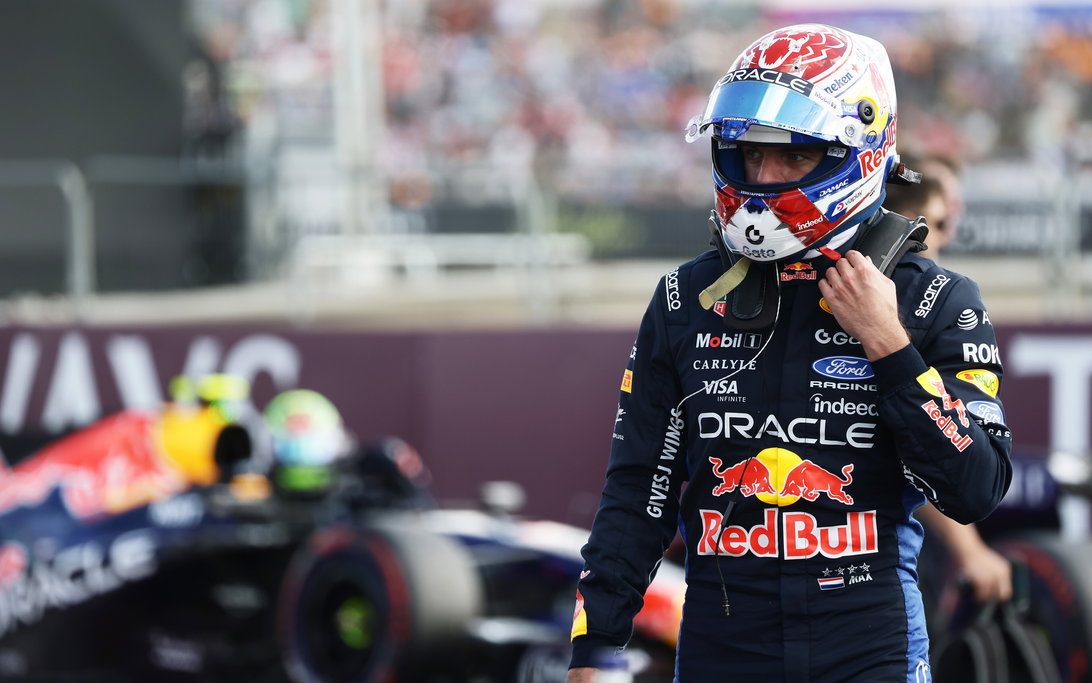 Verstappen Q Silverstone