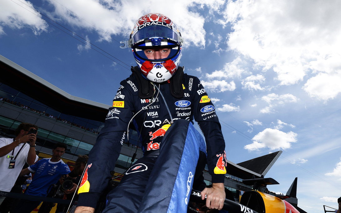 Verstappen Silverstone race
