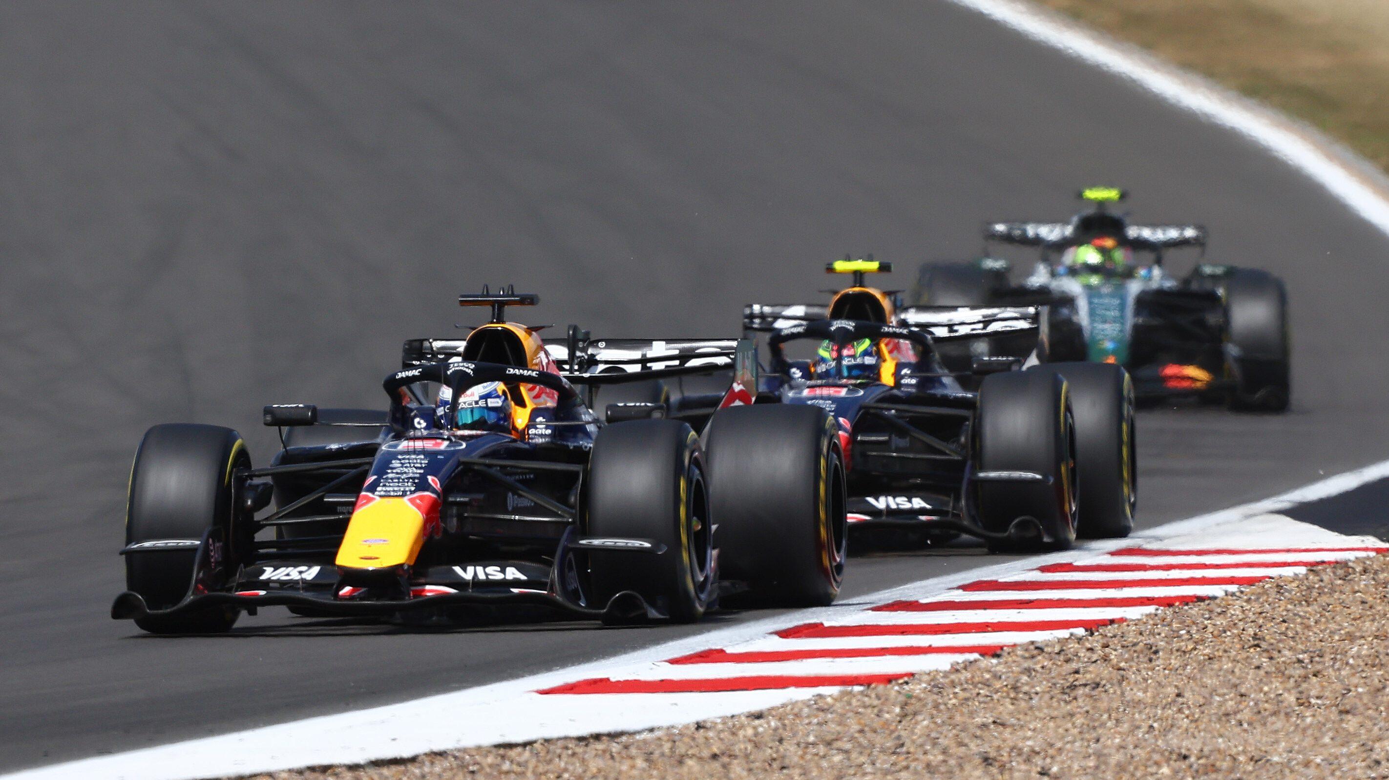 Verstappen race Silverstone