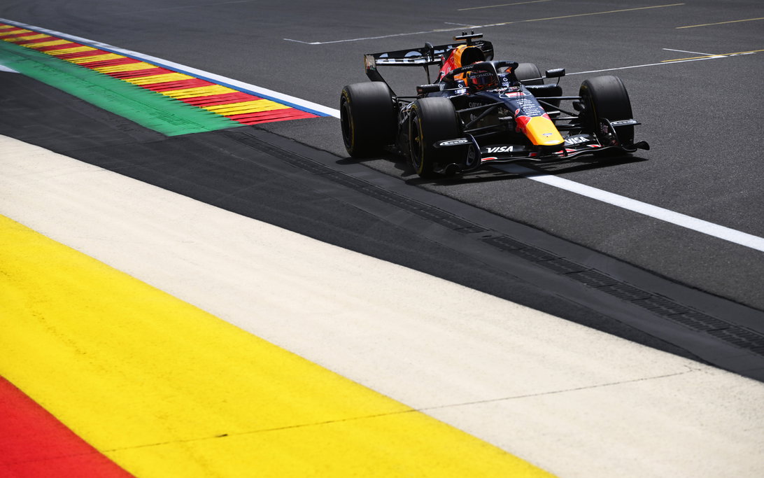 Verstappen FP1 Spa