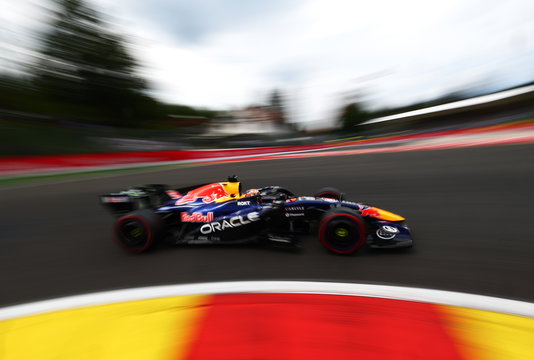 Verstappen Belgium FP1