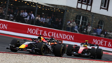 Max Verstappen reveals 'airplane shunt' concern after seeing 'red rocket in his mirrors'
