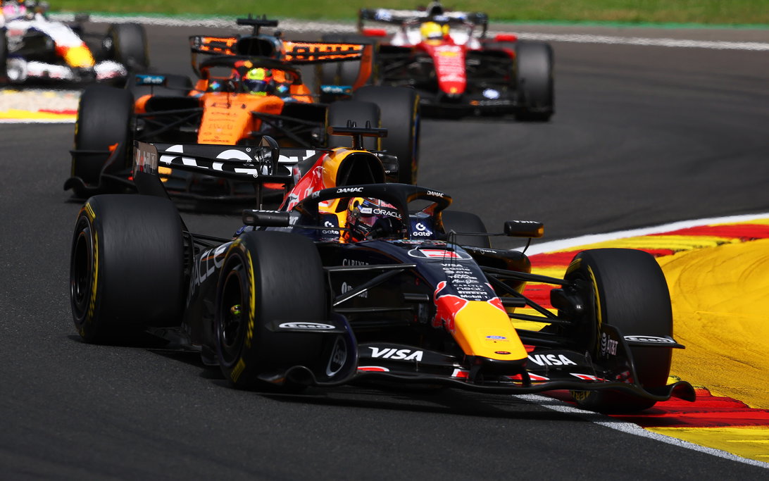 Verstappen race Belgium