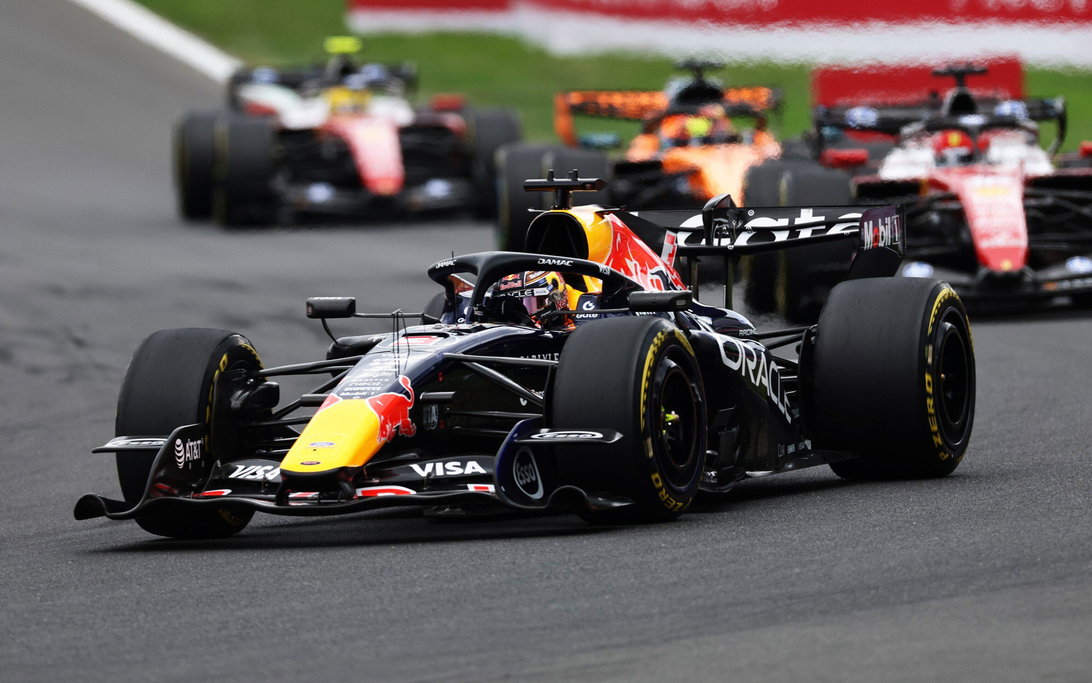 Verstappen race Belgium