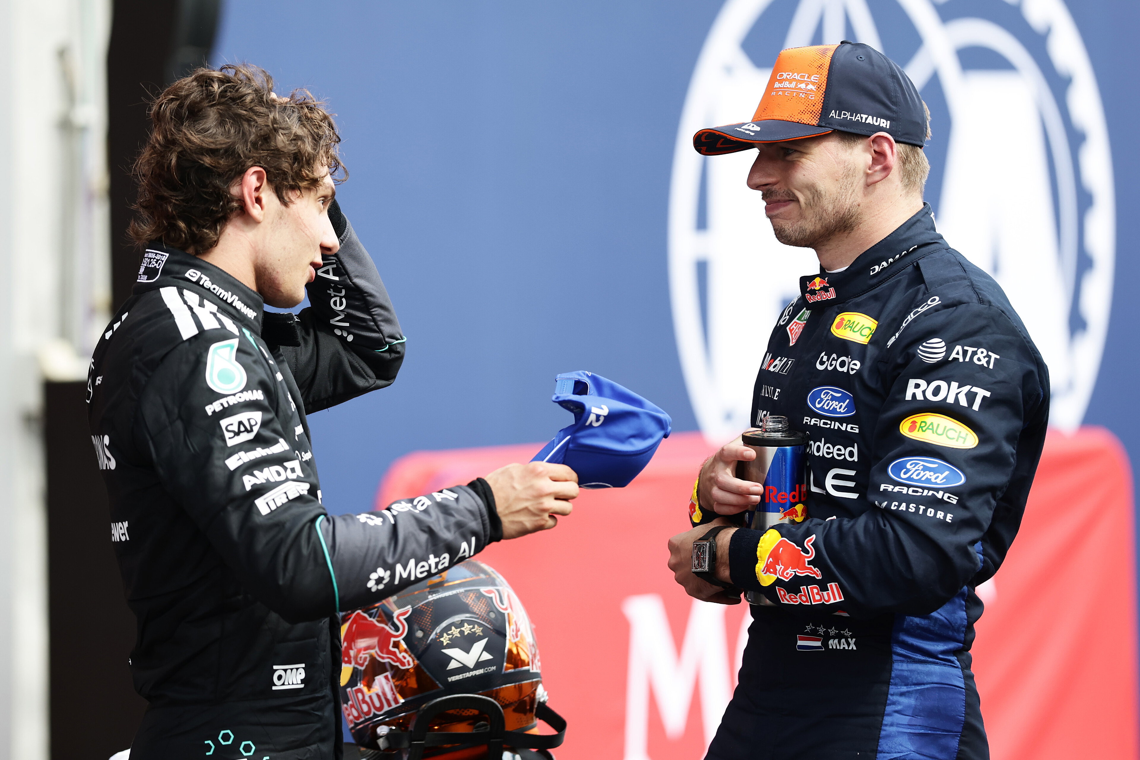 Verstappen Antonelli Race Belgium
