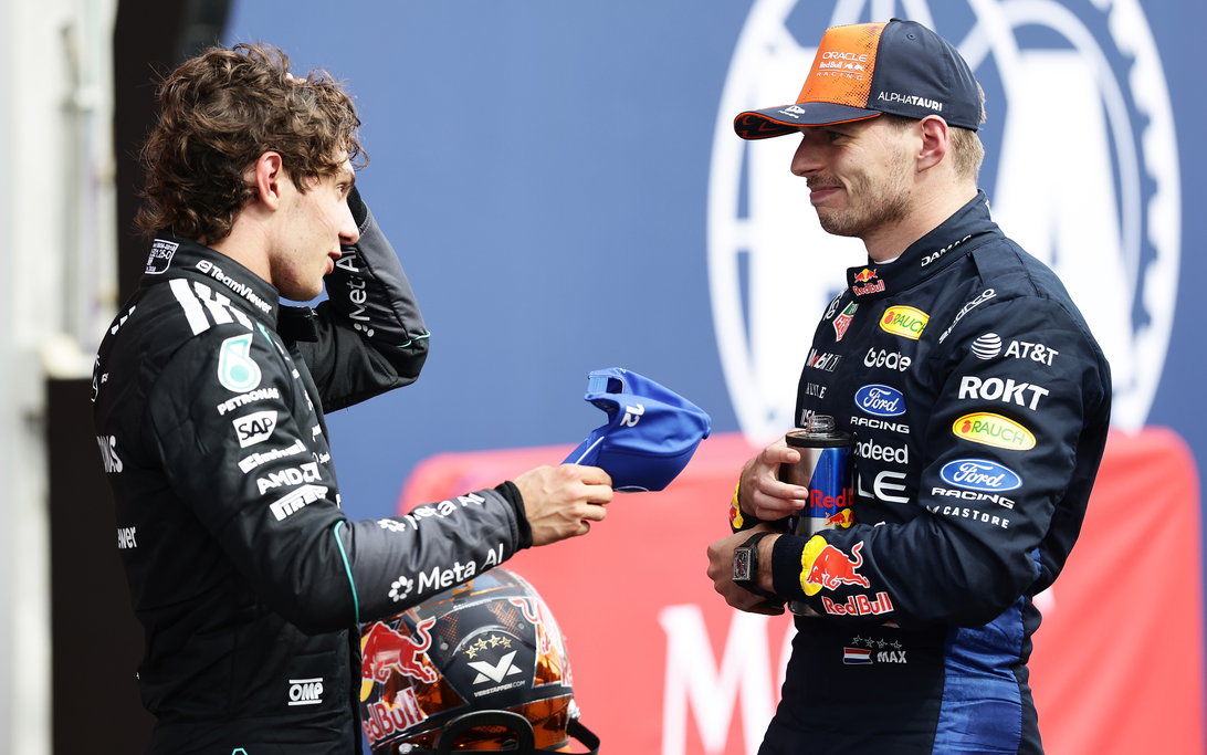 Verstappen Antonelli Race Belgium