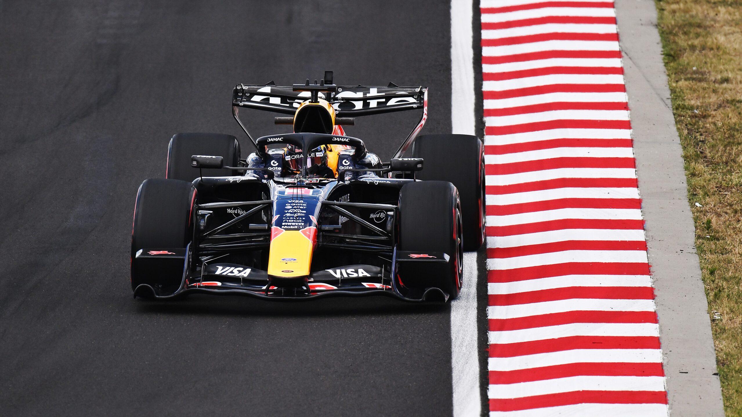 Verstappen FP1 Hungary