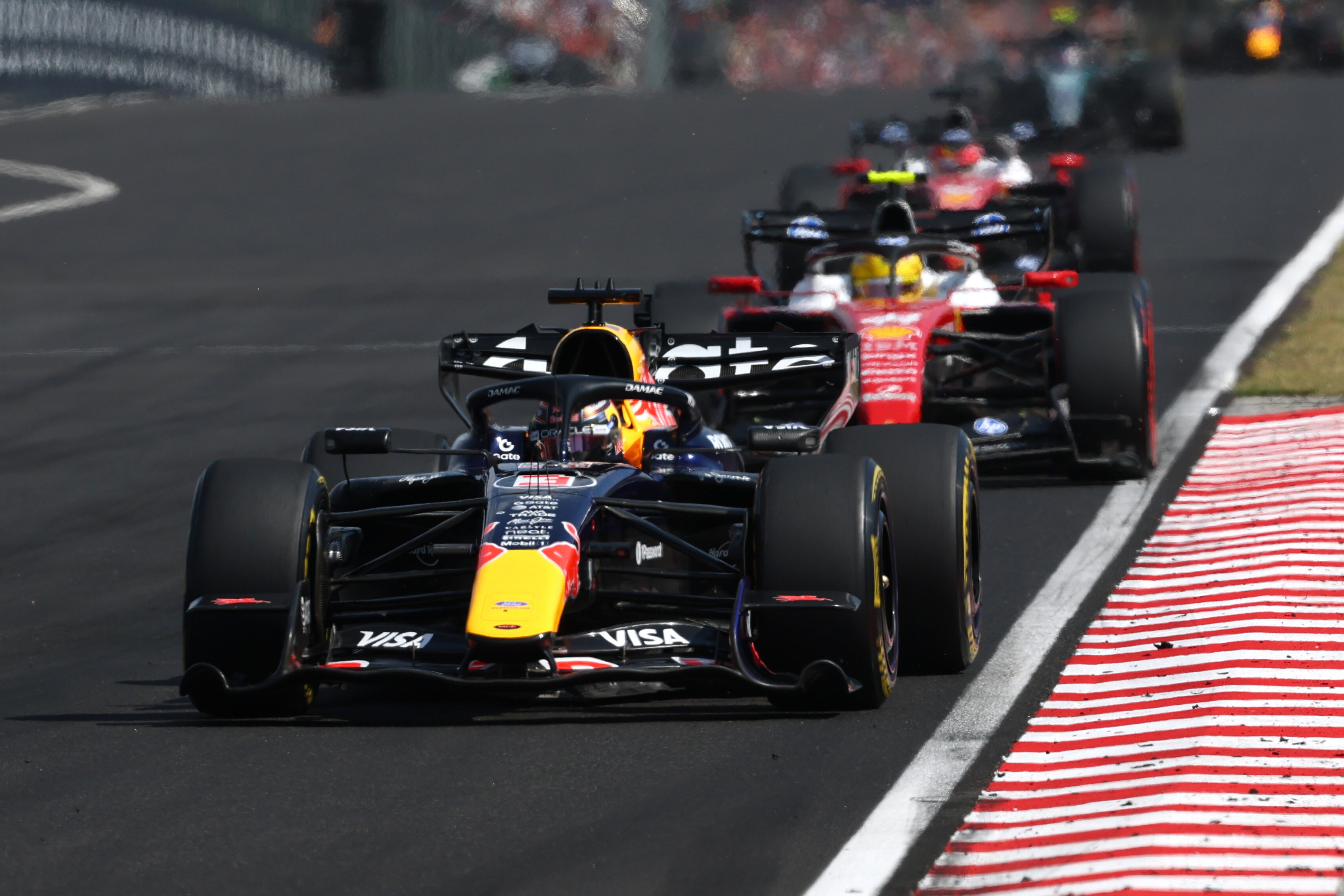 Verstappen Hungary race